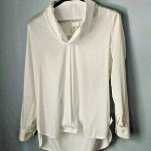 MAX MARA Blouse Tunic White Size 12 NWT $295